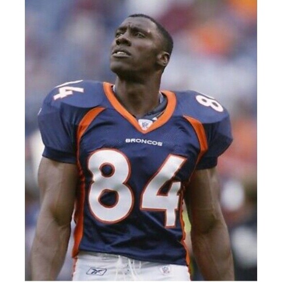 Shannon Sharpe (Nike)-(Broncos)-(Jersey)-(Blue)-(Good Condition)-(Size XL)-$90 - Picture 2 of 10